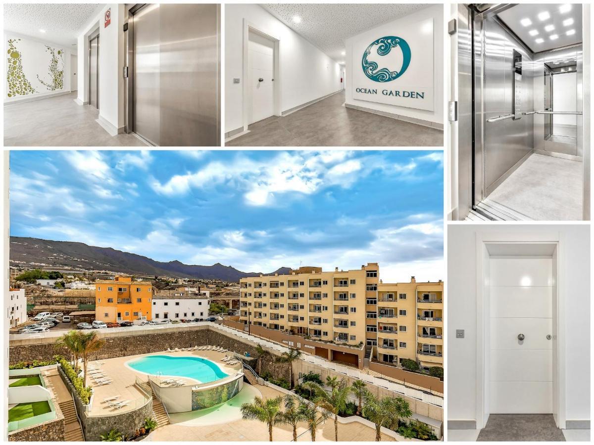 Ocean Garden Apartment With Seaview. Costa Adeje  Extérieur photo
